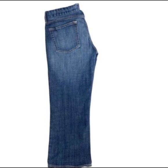 J. Crew Matchstick stretch cropped capri jeans size 28 Style 25679 21" insean - Picture 6 of 13